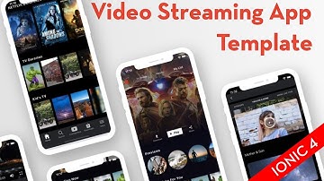 Netflix Styled App Template (Ionic 4) - Enappd