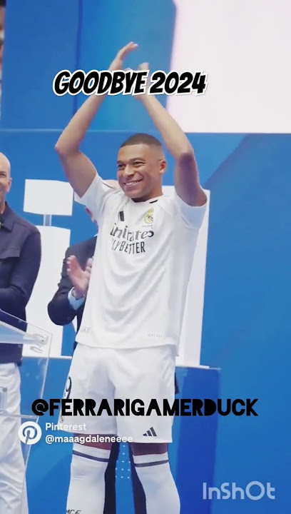 Goodbye 2024🥲| #f #fifa #mbappe #realmadrid #shorts #footballshorts #bye2024 #newyear #2024 #ucl