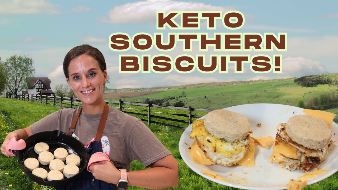Keto Southern Biscuits! EASY! Plus, Sausage, Egg and Cheese Biscuits!