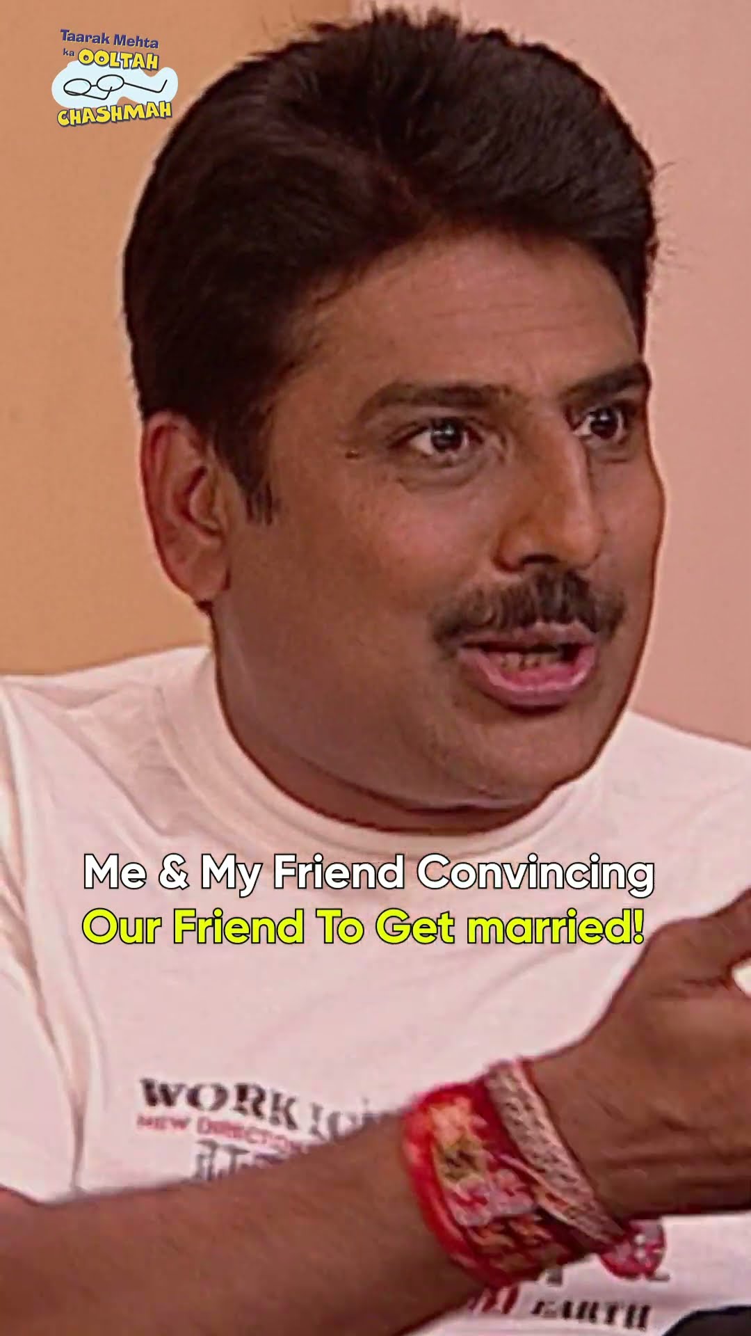 Best Way to convince your single friend!#tmkoc #relatable #funny #shorts #friends#funnyvideo #comedy