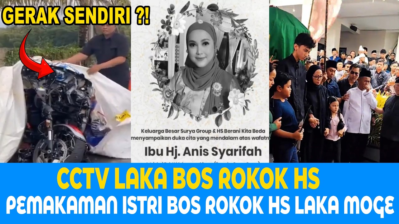 BOS ROKOK HS BERPULANG !! Begini Kondisi MOGE dan Suasana Rumah Anis Syarifah Istri Bos Rokok
