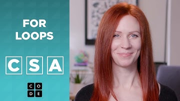 CSA:  For Loops