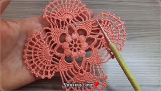 Stunning Crochet Flower Tutorial: Perfect for Beginners and Experts! 🌸 #Crochet #Knitting