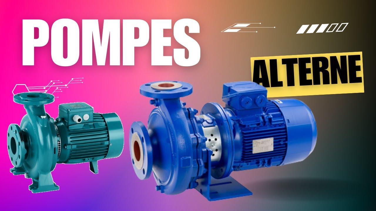 fonctionnement alterné de deux pompes دائما الاستفادة - YouTube