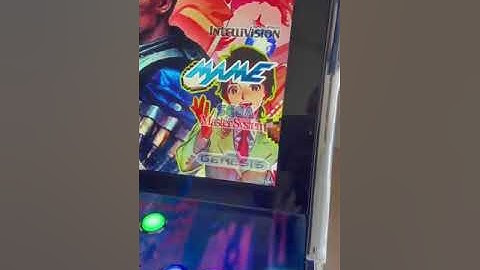 2 Player Bartop Arcade Machine - Showing Systems