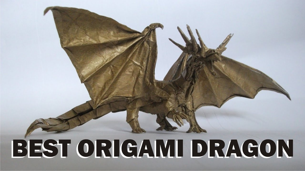 50 Best Origami Dragon Most Complex Origami Ever YouTube