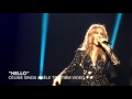 Céline Dion sings Adèle's "Hello"
