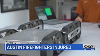 'Protect our brave firefighters': University of Texas students create firefighting robot