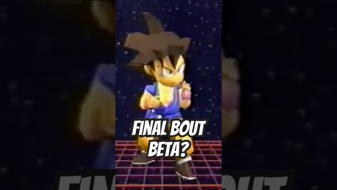 Прототип финального боя Dragon Ball GT — это что-то интересное... 