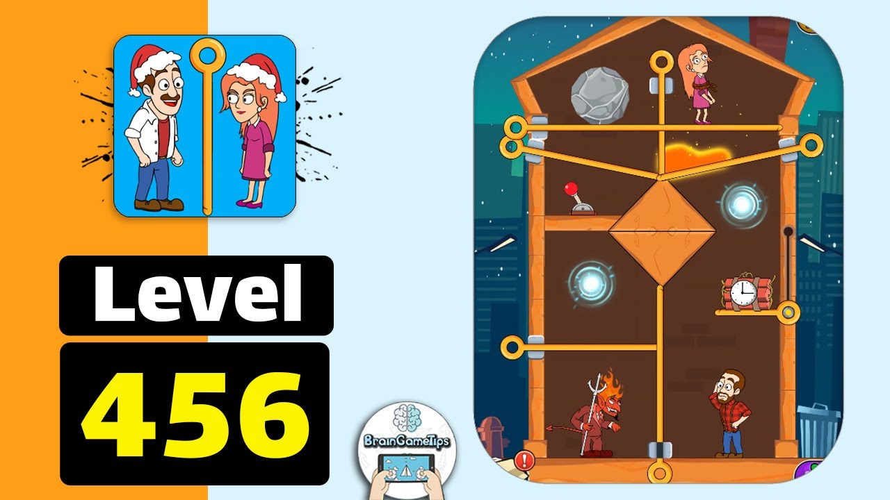 Home Pin: Pull The Pin Puzzle - How To Loot? - Pull Pin Puzzle Level 456 Walkthrough
