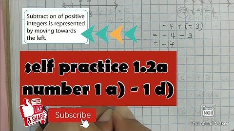 Rational Number: self practice 1.2a Mathematics Form 1 KSSM (8)