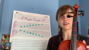 Violin Scale: F Major Scale