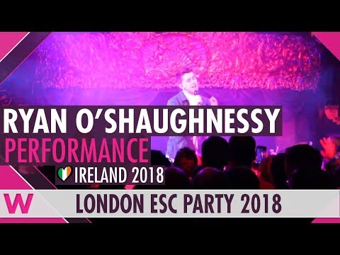 Ryan O'Shaughnessy "Together" (Ireland 2018) Interview @ London Eurovision Party 2018