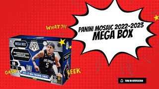 Mega Box Reveal: Panini Mosaic Basketball 2022-2023 Pack Opening!