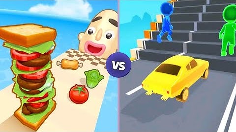 Sandwich Runner Vs Shape Shifting Gameplay Walkthrough Update (vs Part 147)