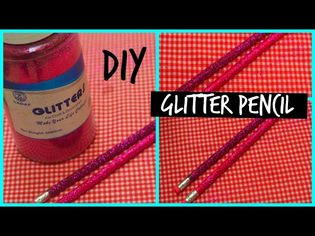 DIY Glitter Pencils ⋆ Sugar, Spice and Glitter