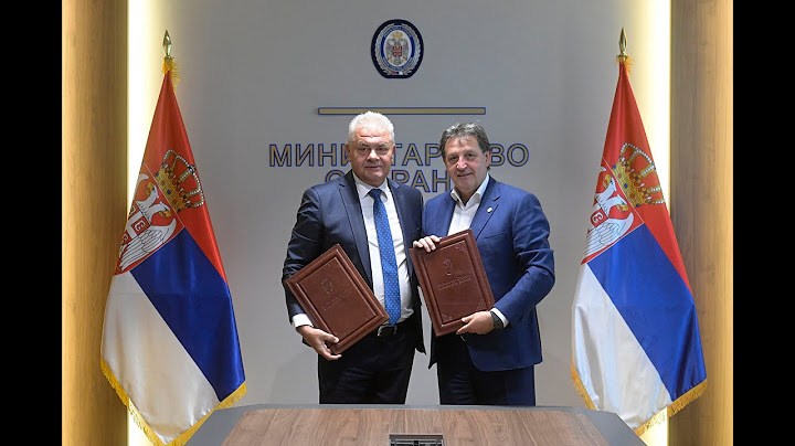 Potpisan Protokol o saradnji Ministarstva odbrane i Banke Poštanska štedionica