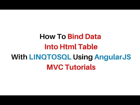 MVC AngularJS Binding