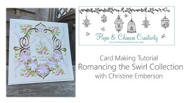 Spellbinders Card Making Tutorial – Romancing the Swirl Collection
