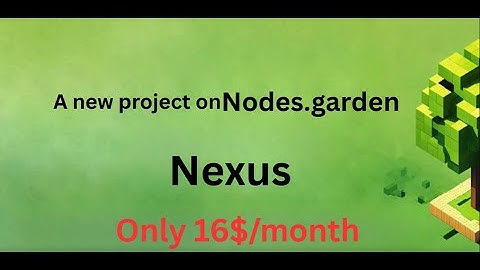 How to setup nexus node | Hindi full guide | One click setup at nodes.garden