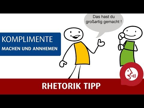 Video: Wie Sagt Man Ein Kompliment