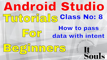 How to pass data between activities using intent | It Souls |