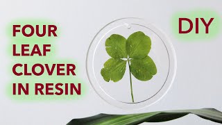 HUGE Four-leaf Clover in #ArtResin 🍀 DIY