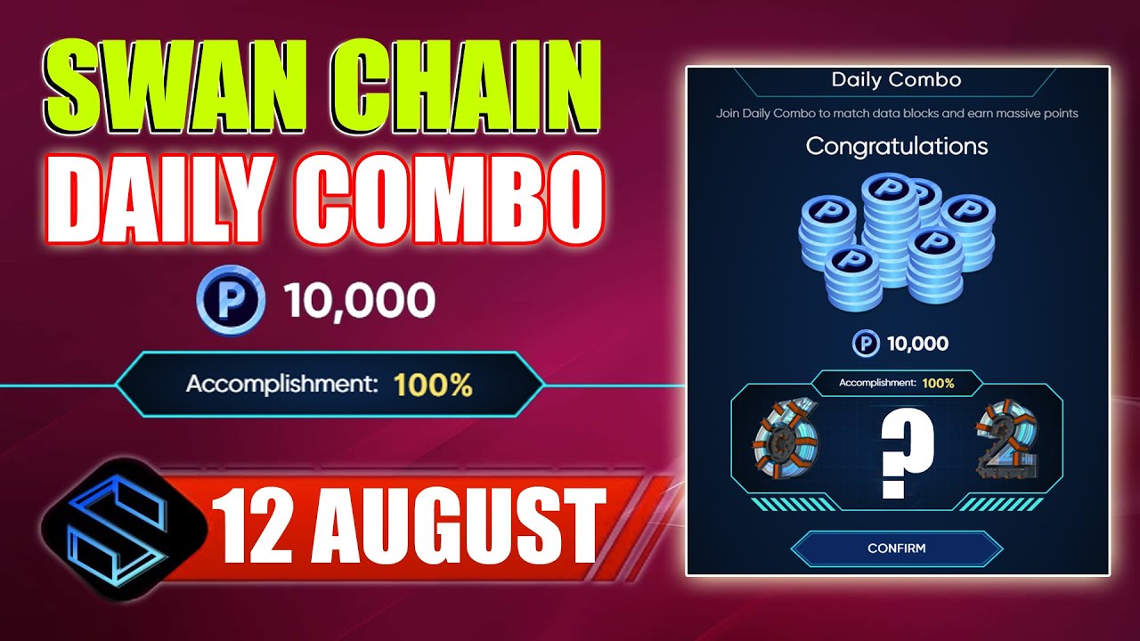 Swan Chain Daily Combo Today Code 12 August | Swan Chain Airdrop Combo Latest Update 