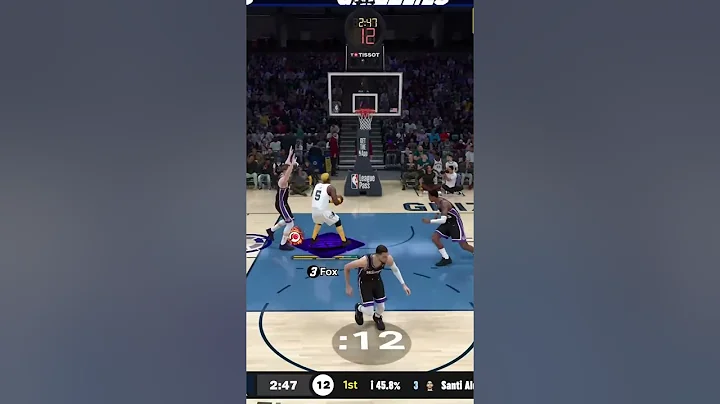 🦊 Absolutely Dominating The Paint! #basketball #nba2k26 #nba #jamorant #nbabasketball