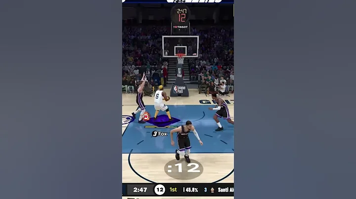 🦊 Absolutely Dominating The Paint! #basketball #nba2k26 #nba #jamorant #nbabasketball