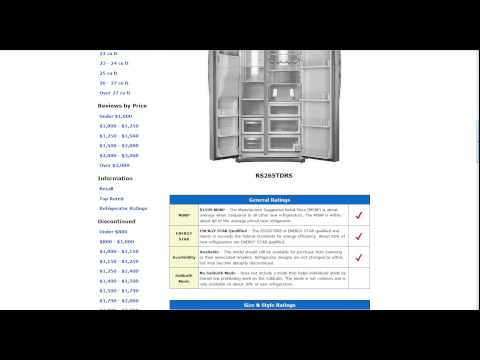Samsung RS265TDRS Refrigerator Review - Updated