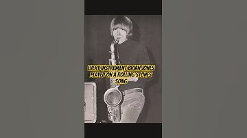 Every instrument Brian Jones played on a Rolling Stones song #fec #rollingstones #brianjones