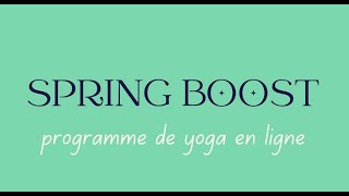 Programme Spring Boost