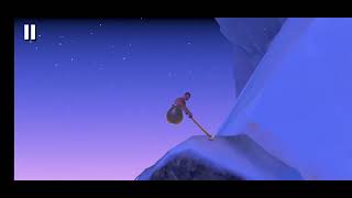 showing you how to get through the ice mountain in getting over it