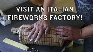 Celebrity Visit an Italian Fireworks Factory - Big multi-break canister shells and bottom shots - dry wrap Profile