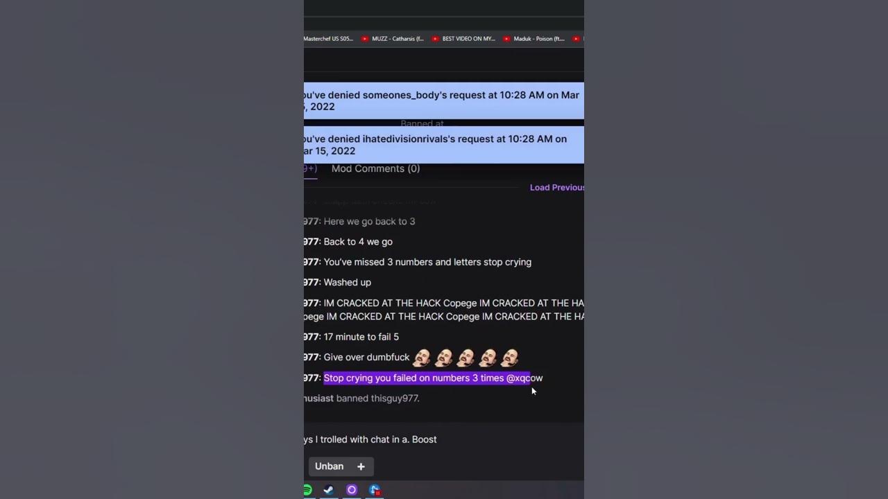 Juicer speedruns Twitch ban appeals (xqcow) YouTube