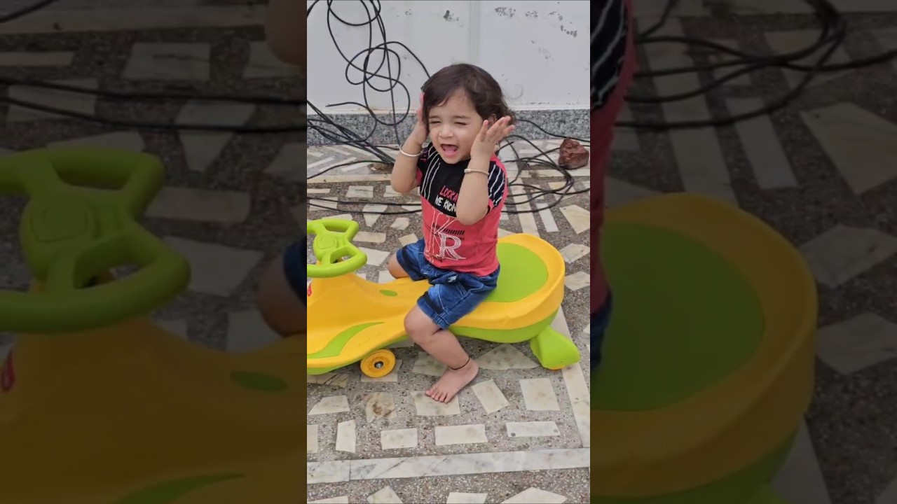 Small Baby Save Water Message 