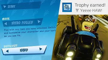 Trophy: Complete the Adventure Mode on the Hard difficulty | CTR: Nitro-Fueled