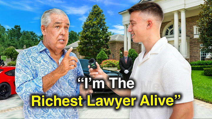 I Interviewed the Richest Lawyer in America