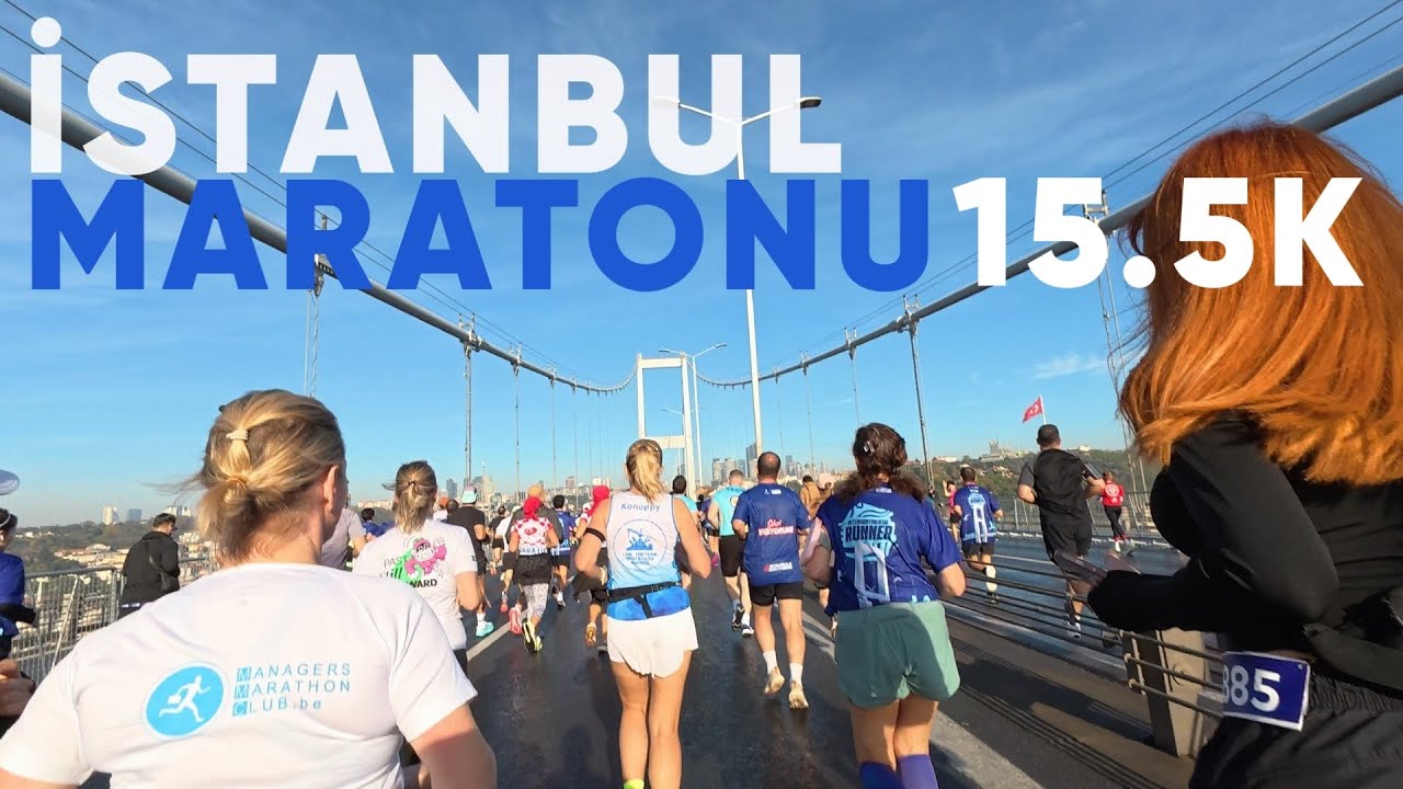 İstanbul Maratonu 15.5K - 2025 | Virtual Run | Sınırlarımızı Zorladık! ☀️🏃‍♂️