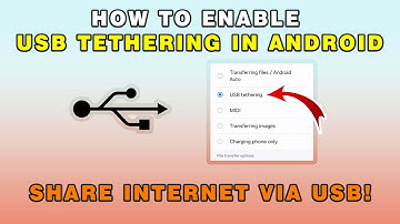 How To Enable USB Tethering In Android