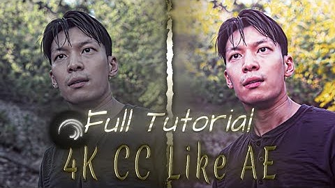 CC & Haze like AE in alight motion tutorial 