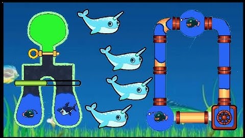 Save the fish Android IOS Gameplay #gamewithsaurabh #fishdom #fishgame #savethefish #mobilegame