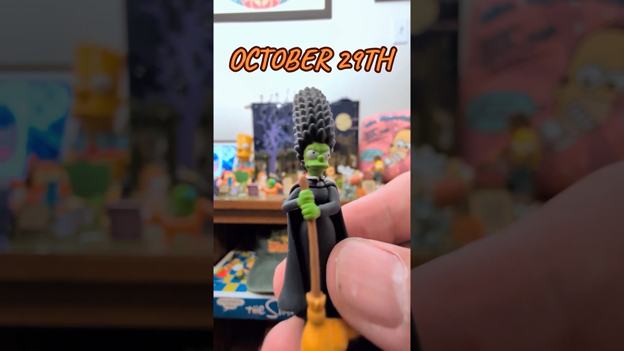 The Simpsons Treehouse of Horror Countdown Calendar October 29th