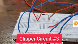 Negative Series Clipper with Positive Bias Circuit | Experiment | BTECH | Diploma| Electronics