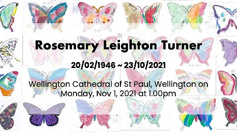 Funeral service of Rosemary Turner