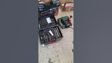 SDS Hammer Drill In Lidl Not Bad At All Lidl Parkside Tools Reviews Middleaisle 