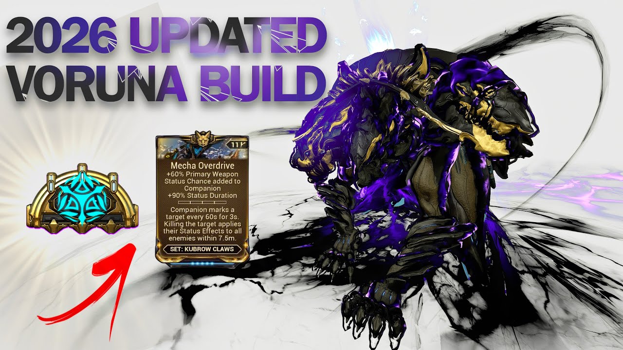 WARFRAME | VORUNA BUILD 2026 - REFRESHED MECHA & ROAR 