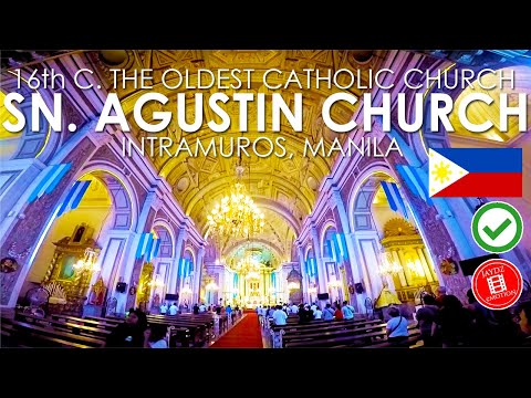 Video: Kanisa la San Agustin, Intramuros, Ufilipino