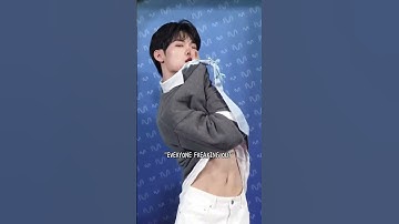 Jaehyun, Hanbin freaking out about Jeonghyeon chocolate abs #hanbin  #kpop #jaehyun #mnet #zb1